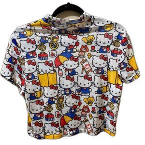 Hello-kitty Women's multi Crop-top